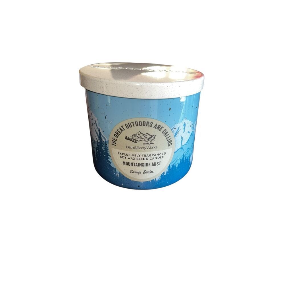 Bath & body works mountainside mist 3 wick 14.5 oz soy blend candle